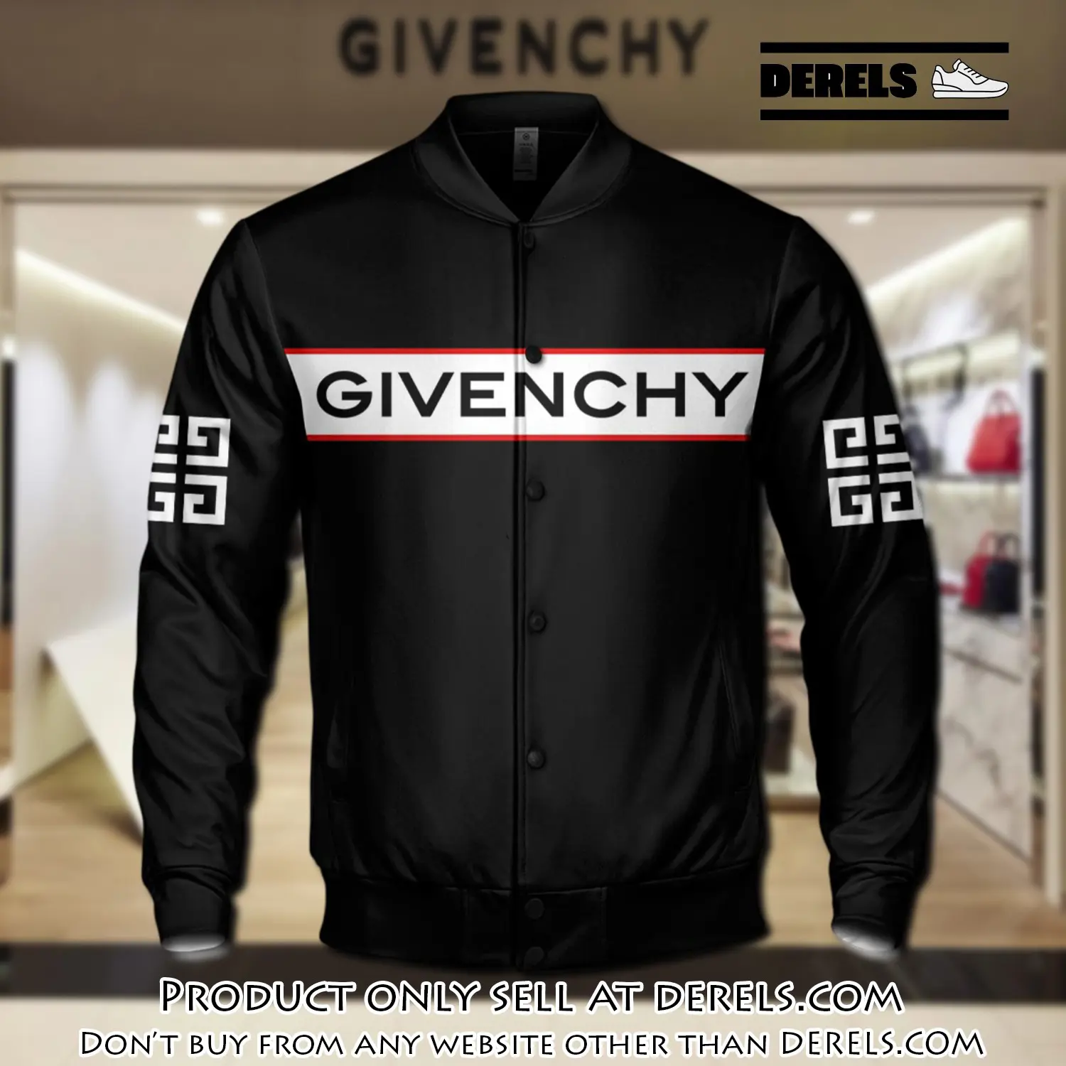 Luxury givenchy varsity premium baseball jacket bjv1051 dr2755815